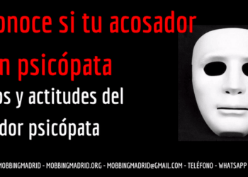 acosador es un psicópata