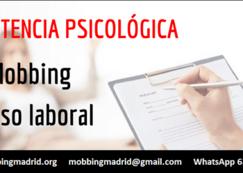 Acoso laboral: Asistencia Psicológica al afectado