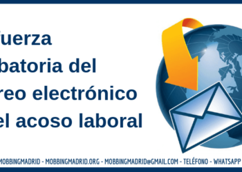 correo electrónico en el acoso laboral
