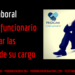 No dar trabajo a un funcionario es acoso laboral