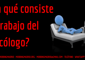 trabajo del psicólogo